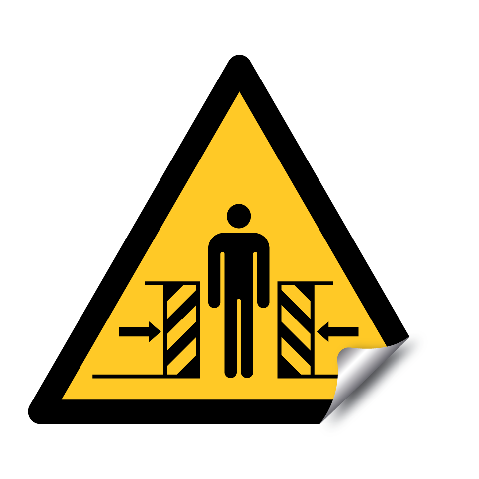 W019 Warning Crushing
