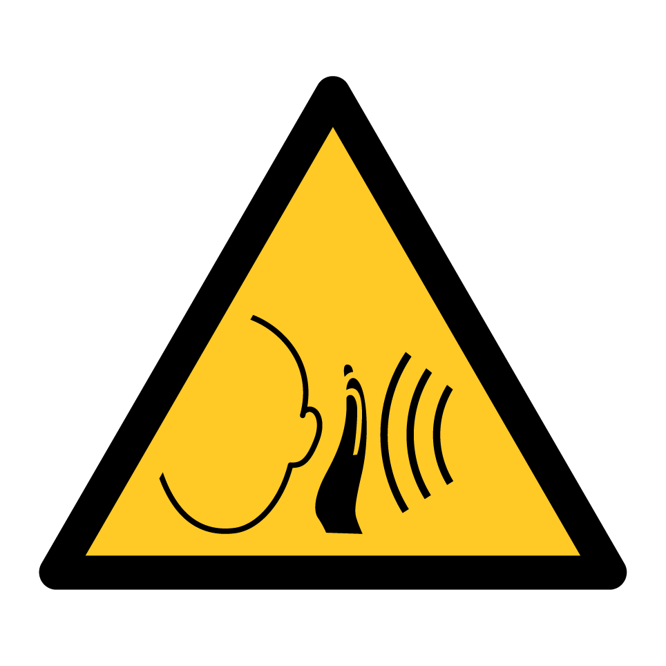 W038 Warning Sudden loud noise