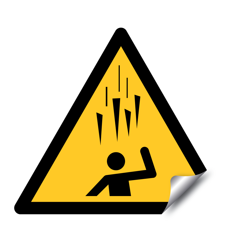 W039 Warning Falling ice
