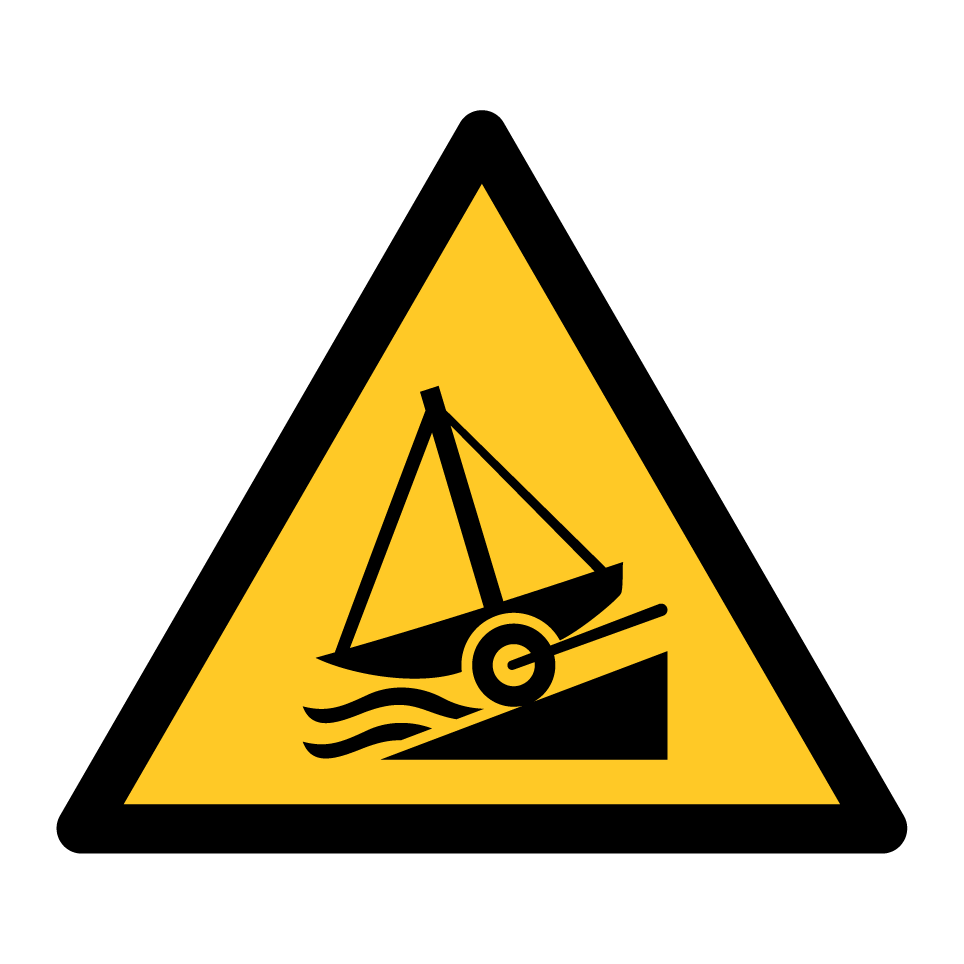 W044 Warning Slipway
