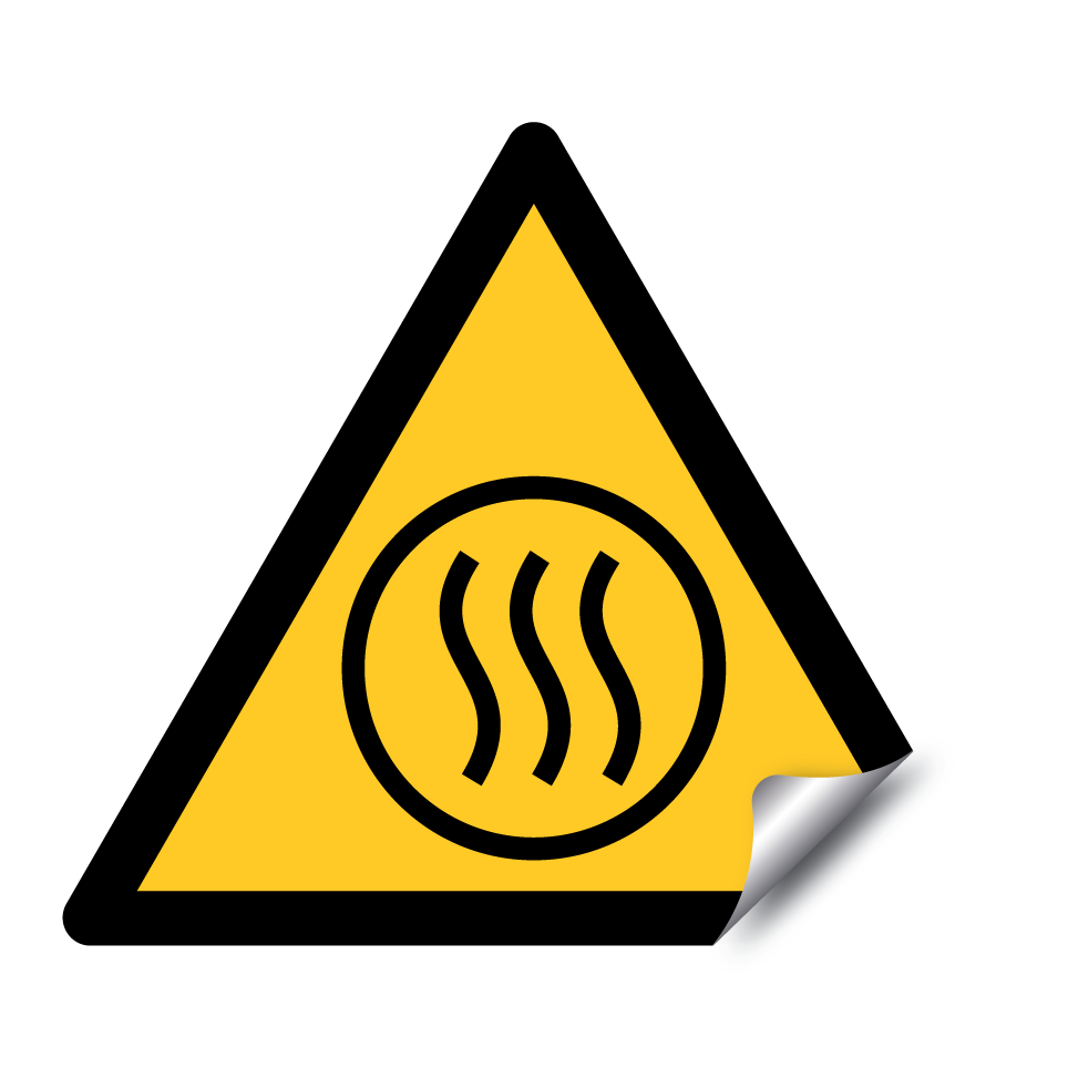 W079 Warning Hot content