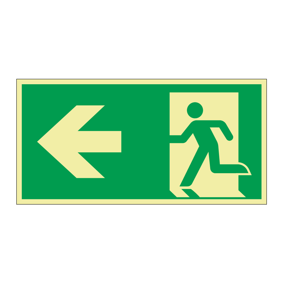 Emergency exit left