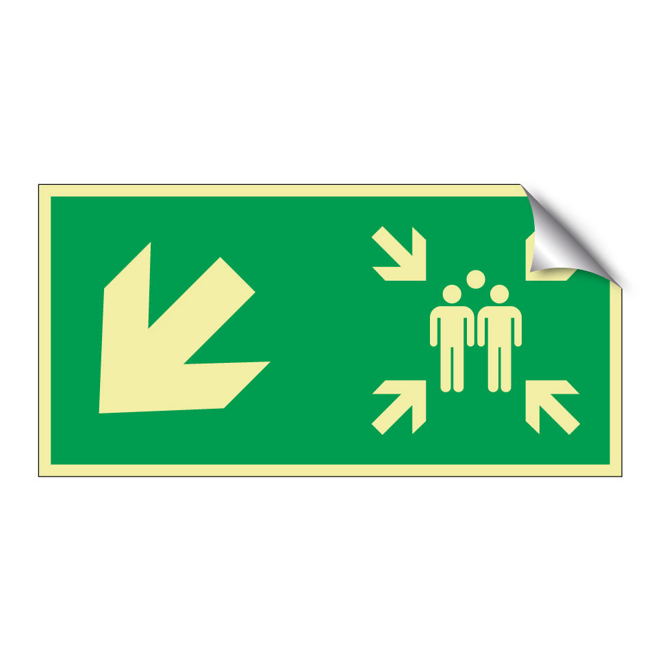 Assembly point down left