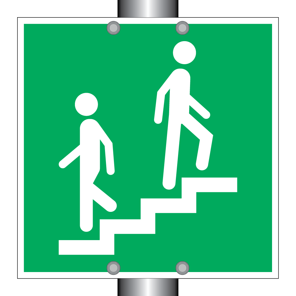 Emergency exit – stairway