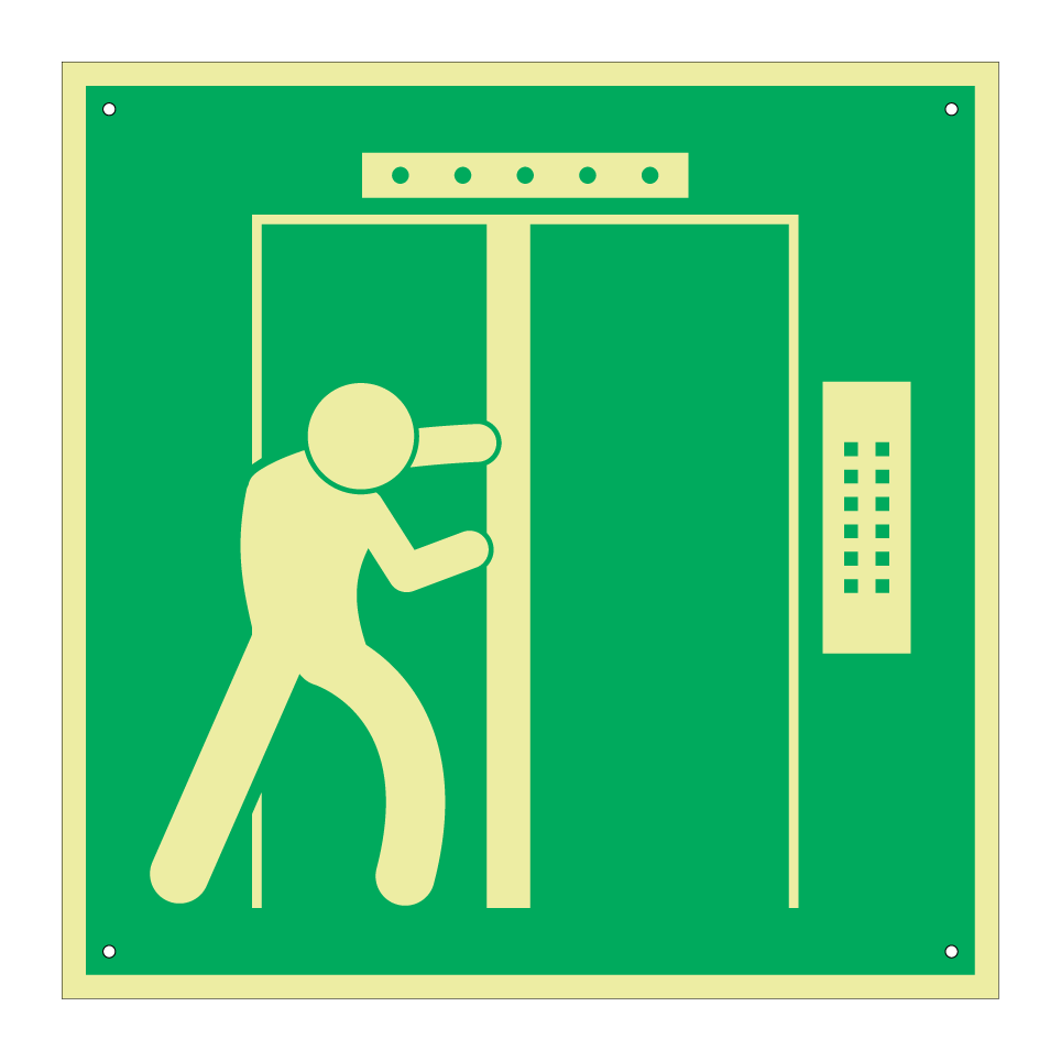 Emergency lift exit