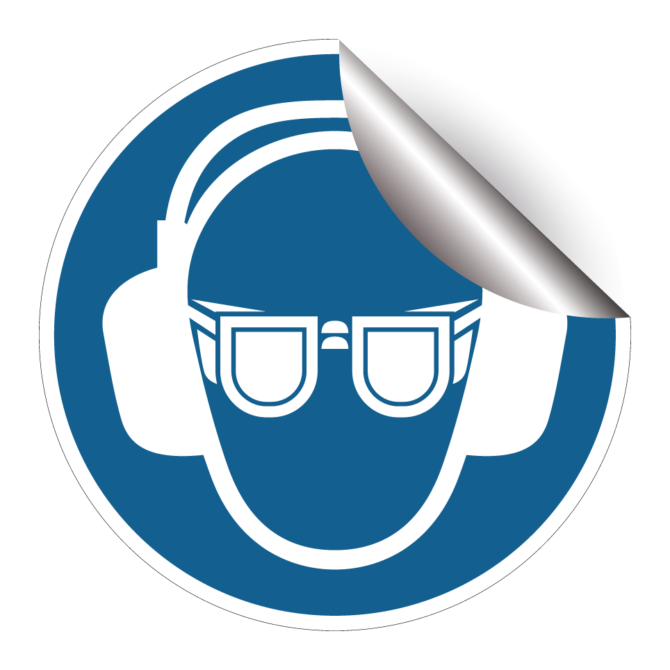 Wear ear and eye protection