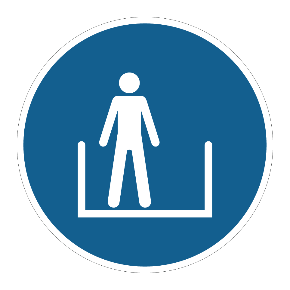 Standing area