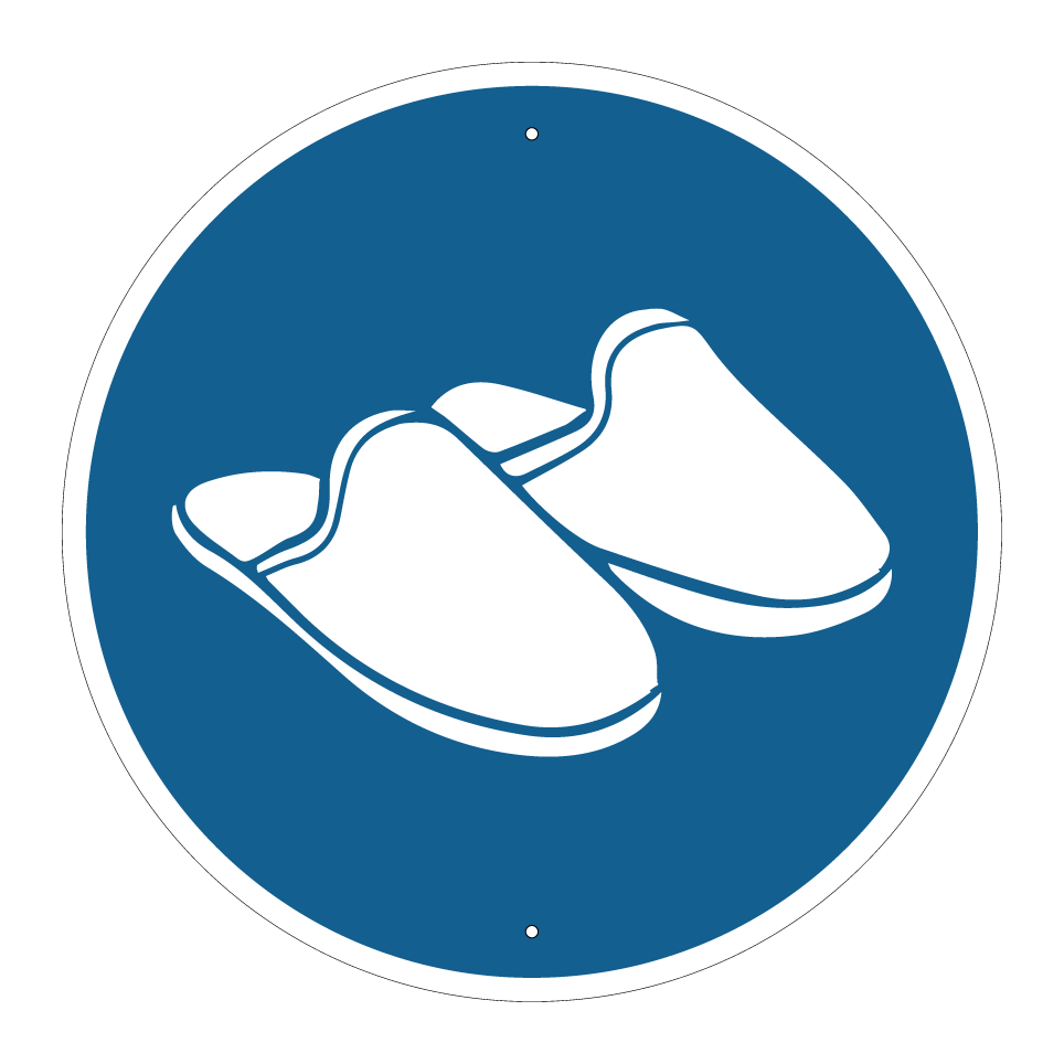 Slippers mandatory