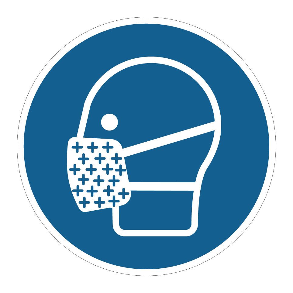 Wear protective mask