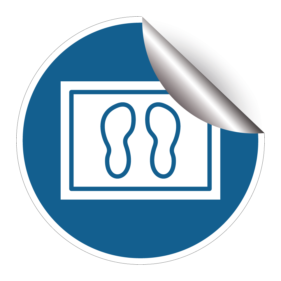 Use disinfection mat