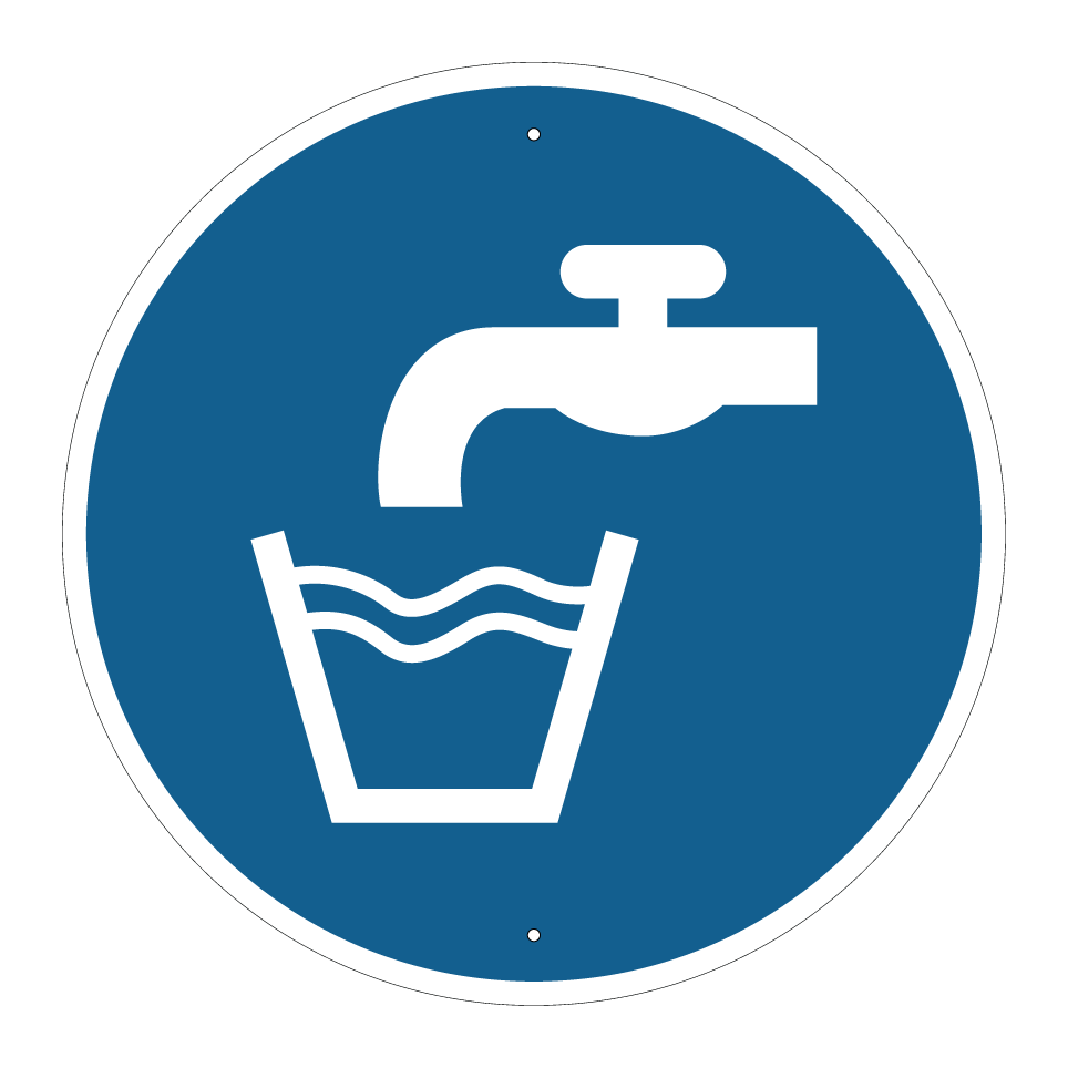 Drinking water available