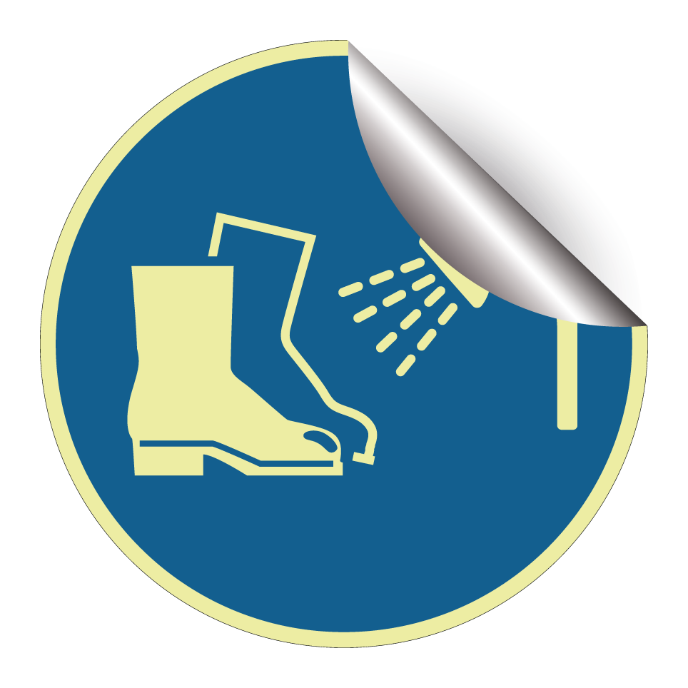 Clean boots before entry