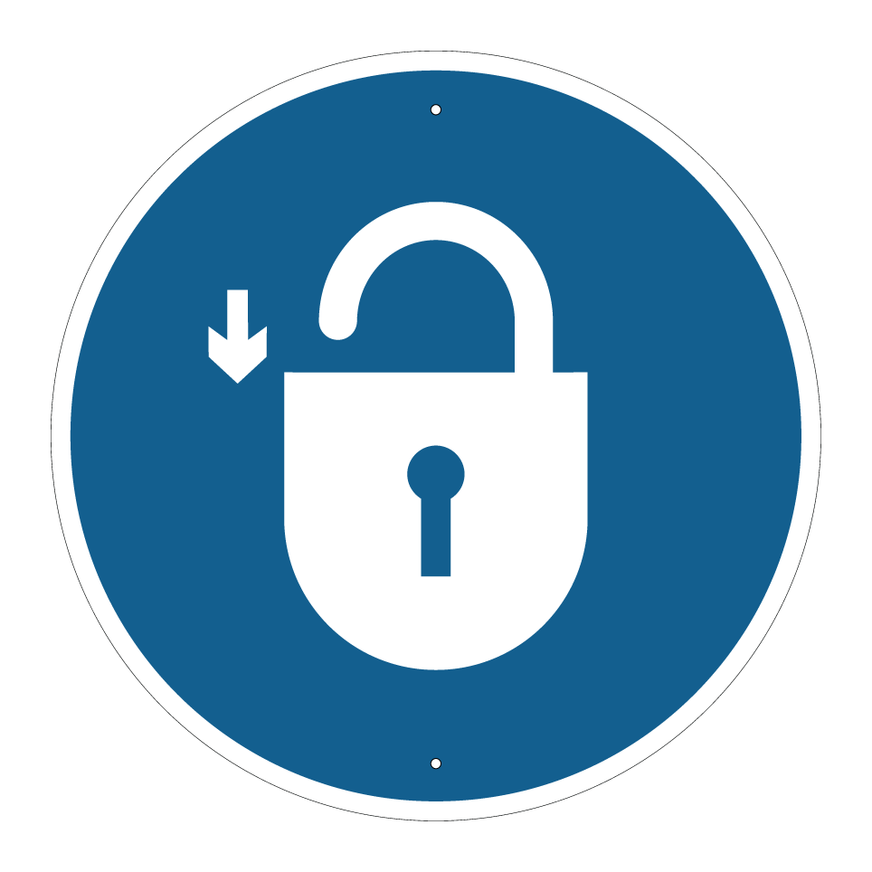 Lock before leaving