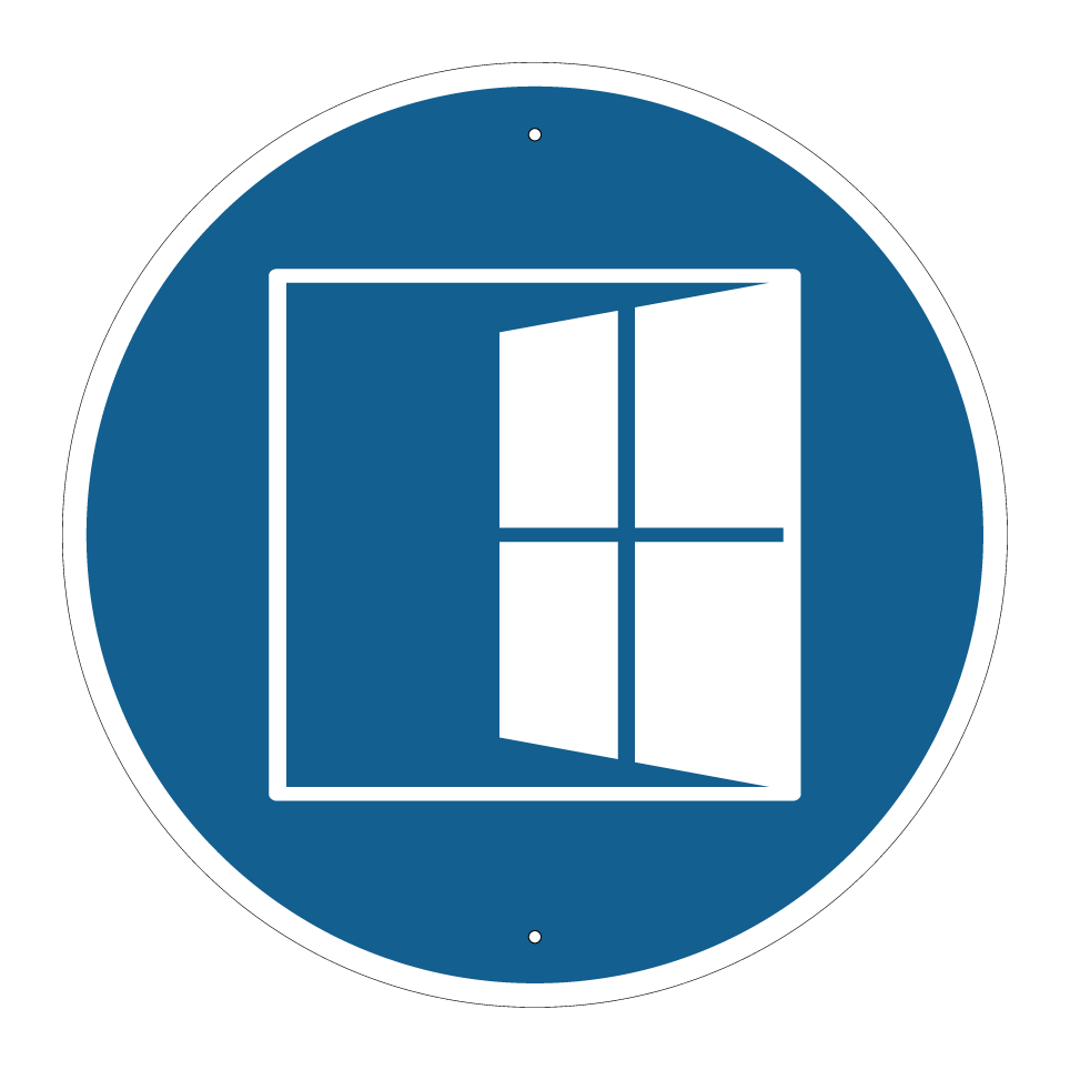 Window must be opened
