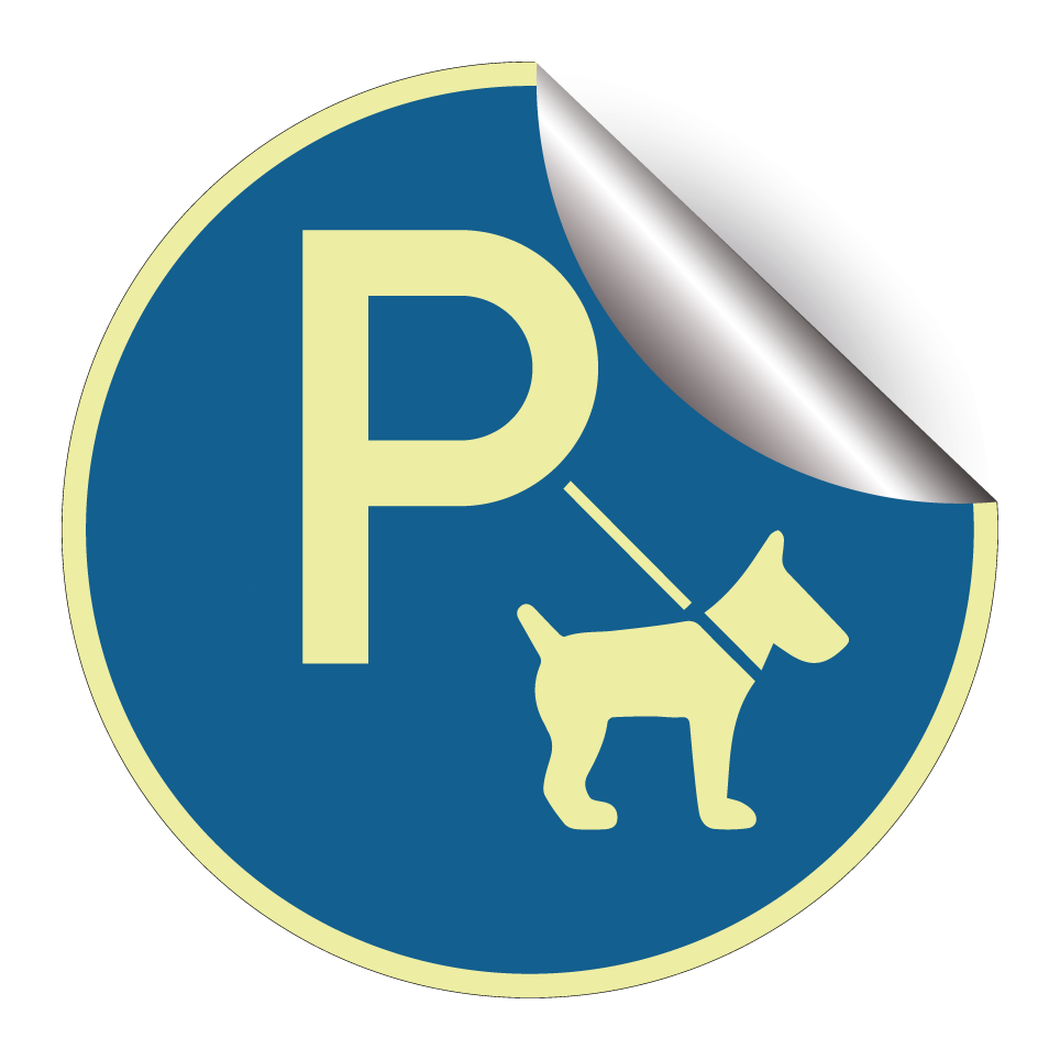 Dog parking area