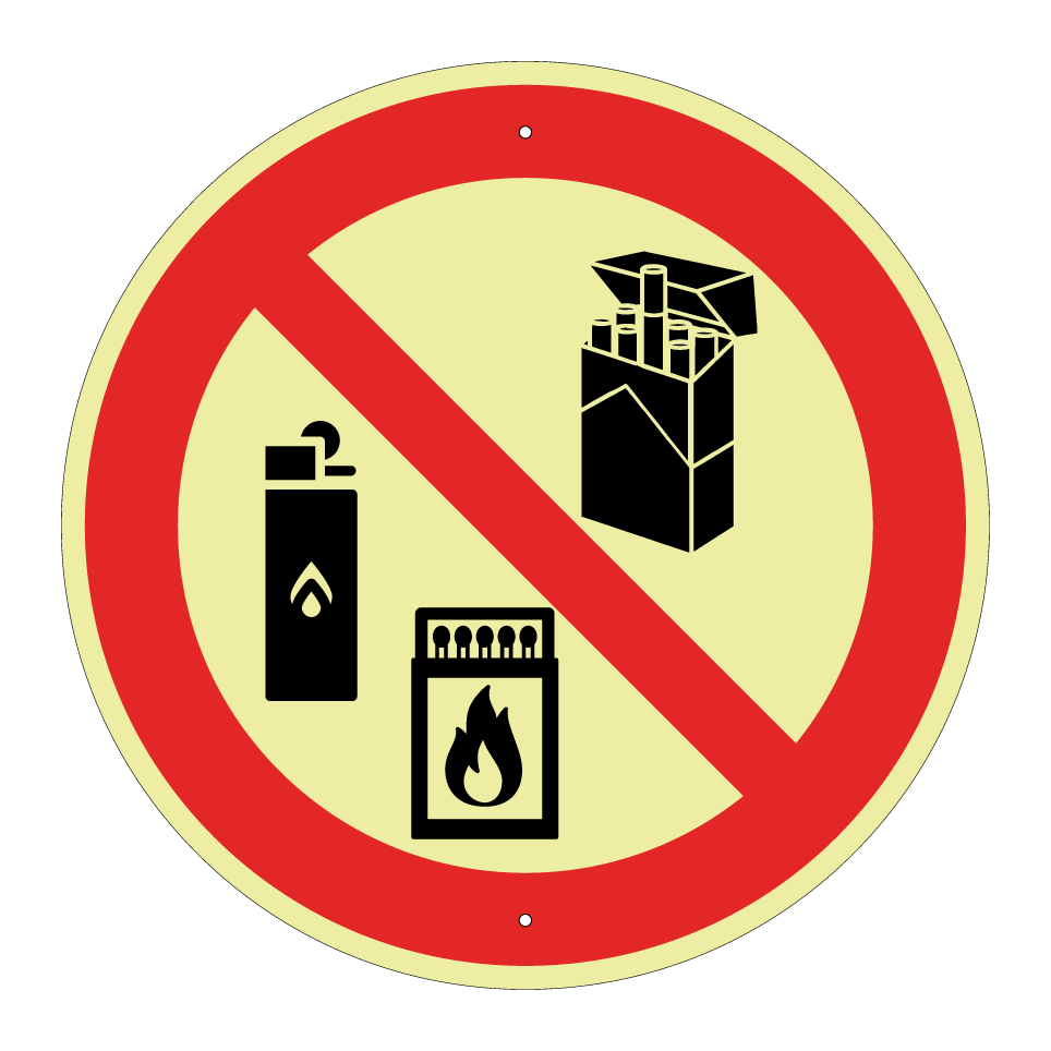 No cigarettes