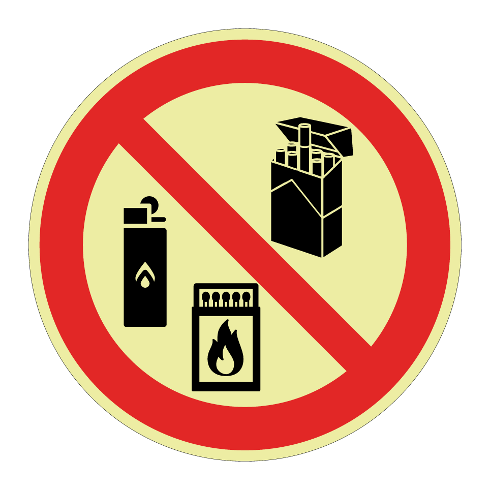 No cigarettes