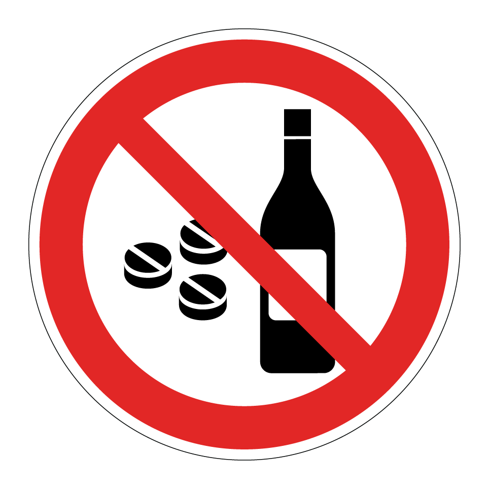 No drugs or alcohol