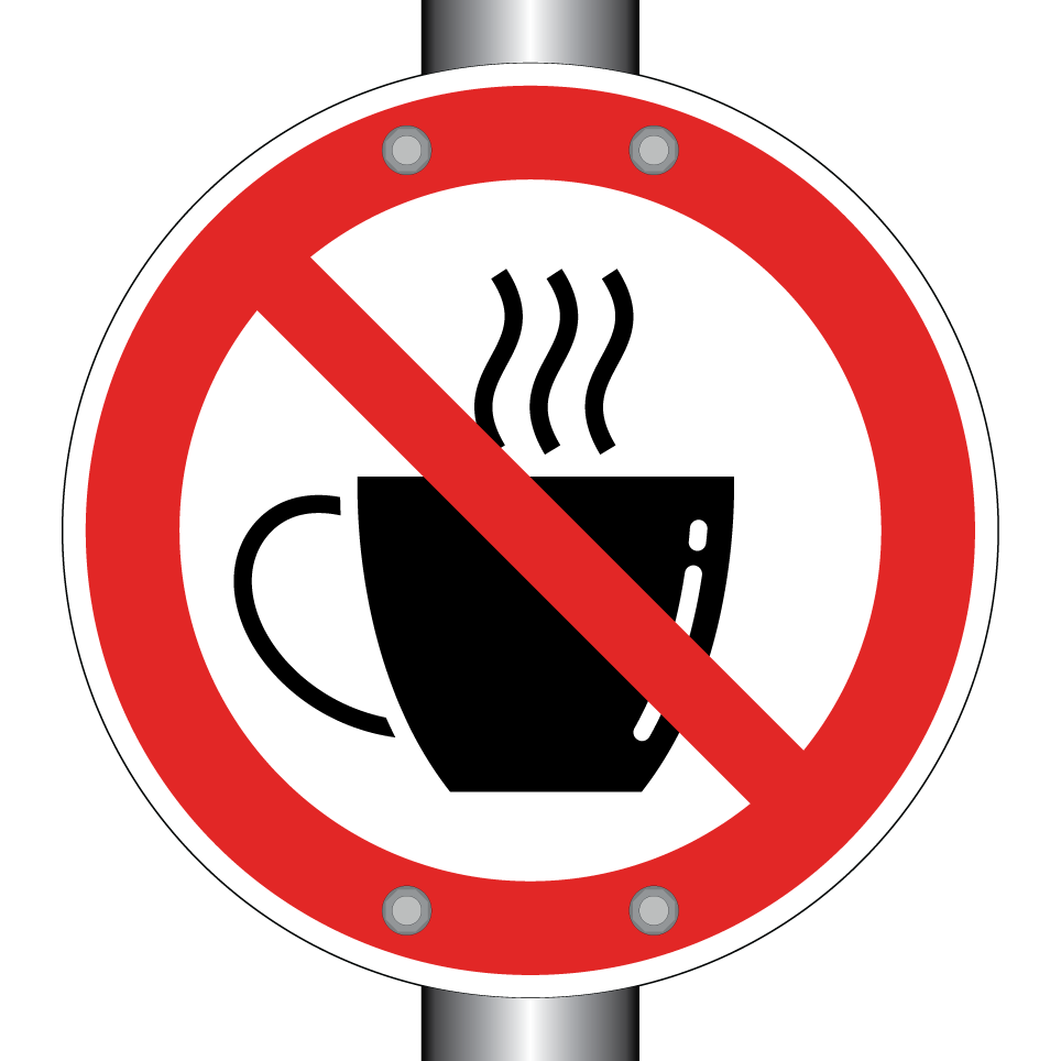 No hot drinks