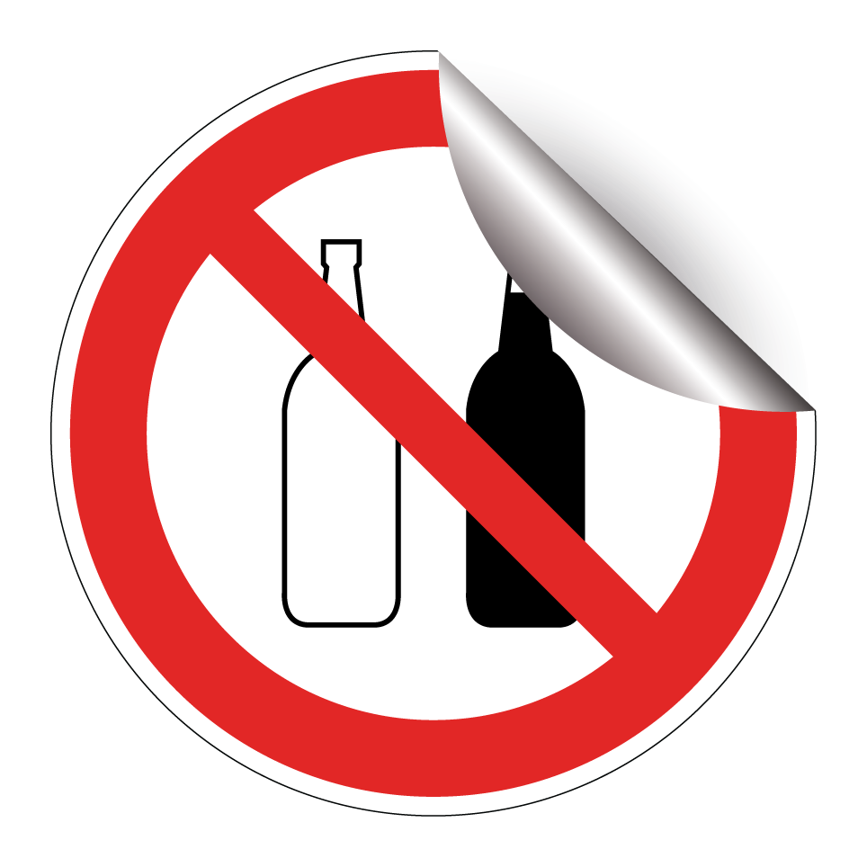 No glass bottles