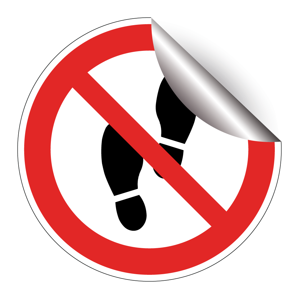 No walking