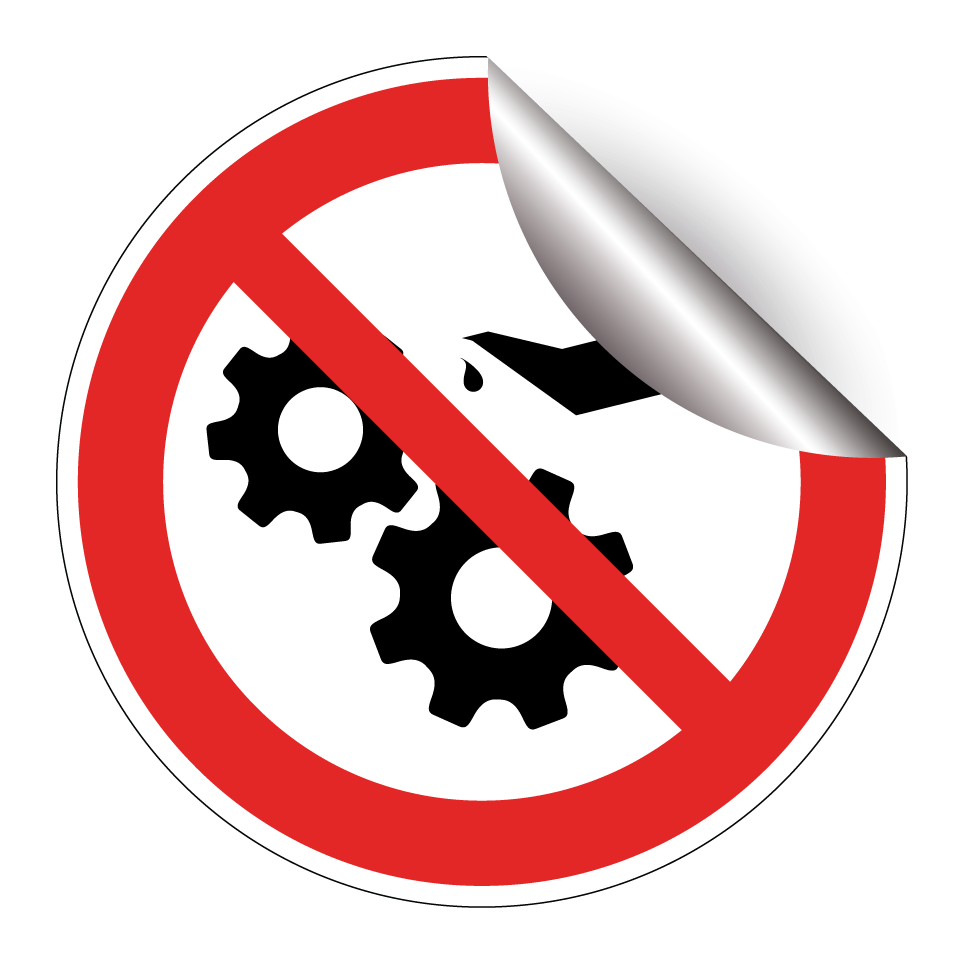 No oiling of machine