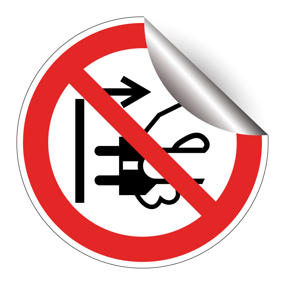 Do not unplug