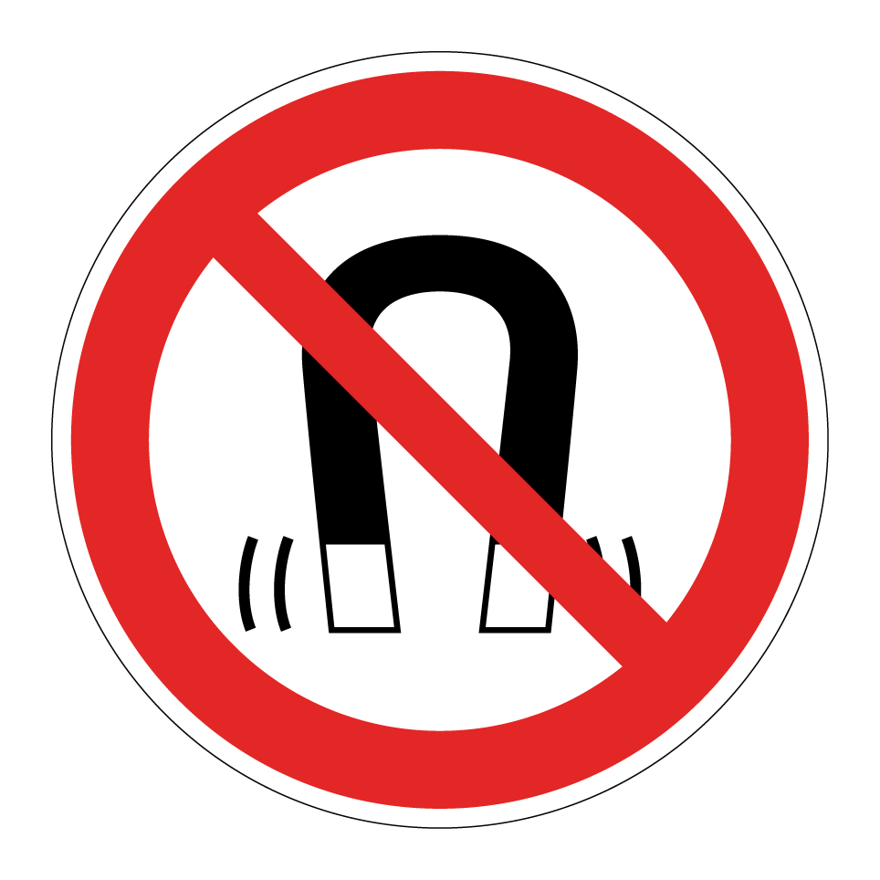 No magnets