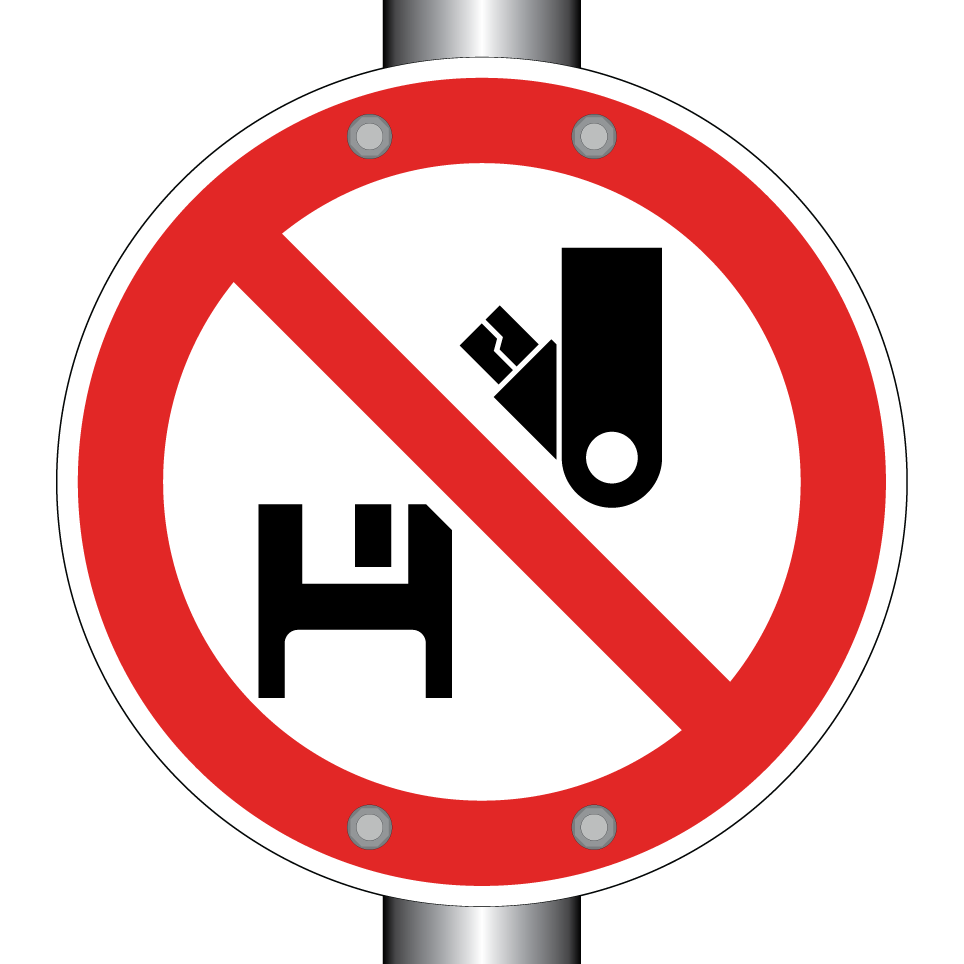 No USB or removable media devices