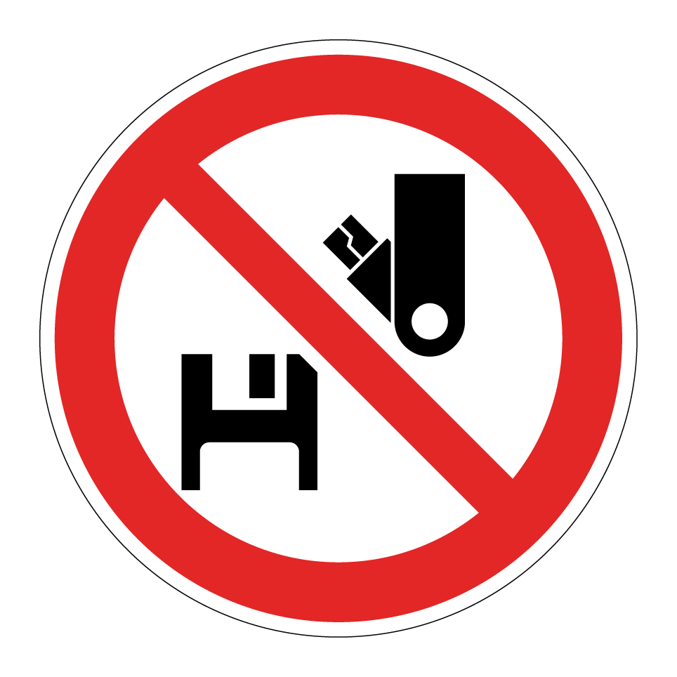No USB or removable media devices