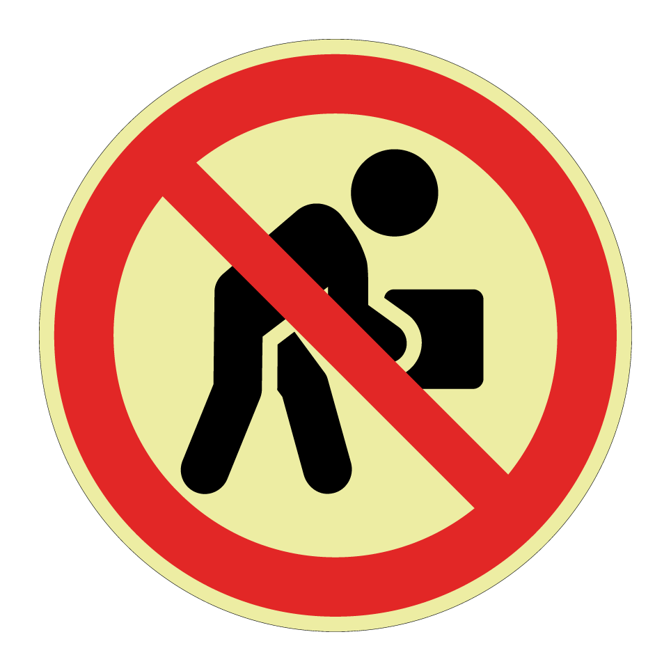No manual handling of luggage