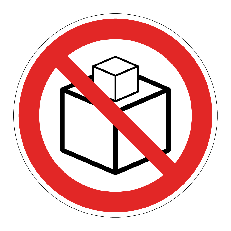 No double stacking