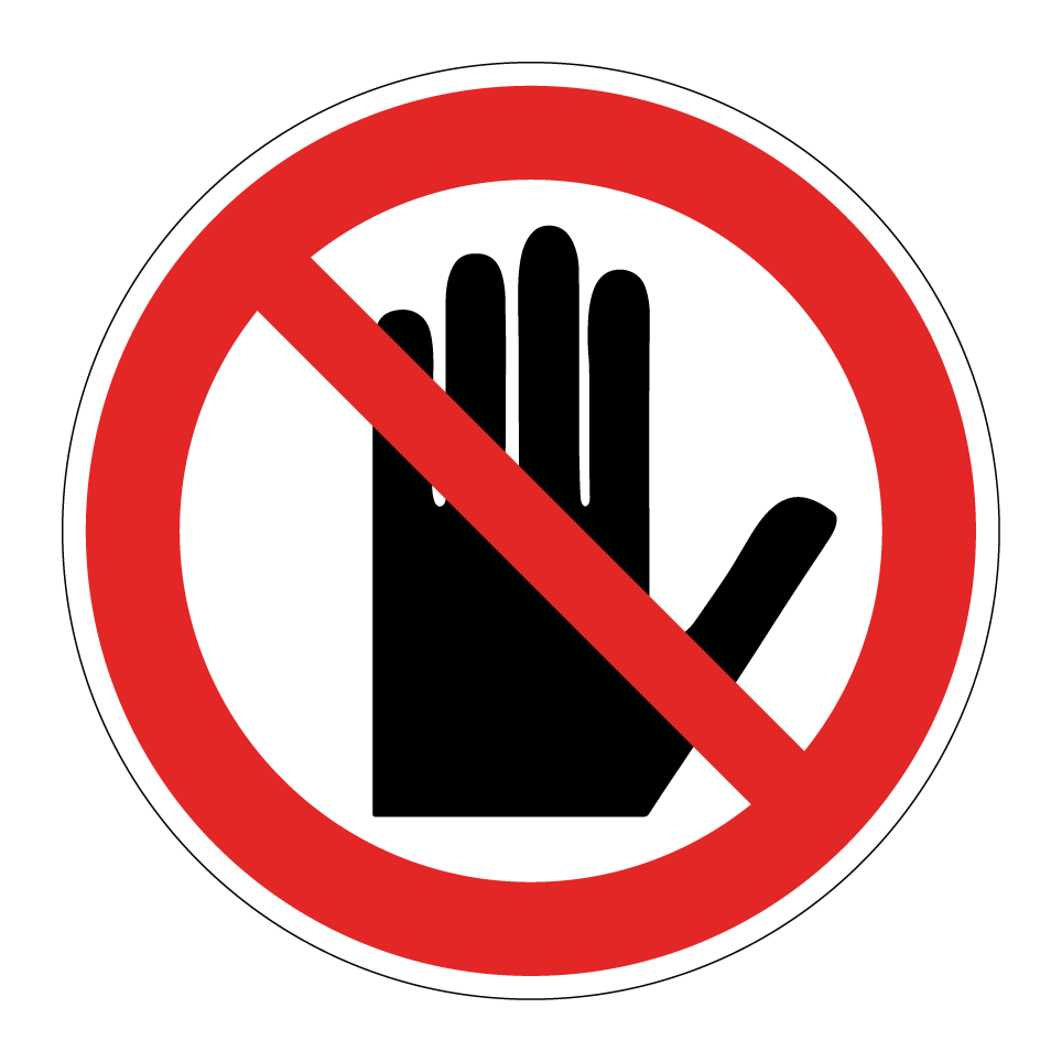 Do not touch