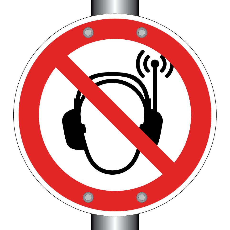 No radio headsets