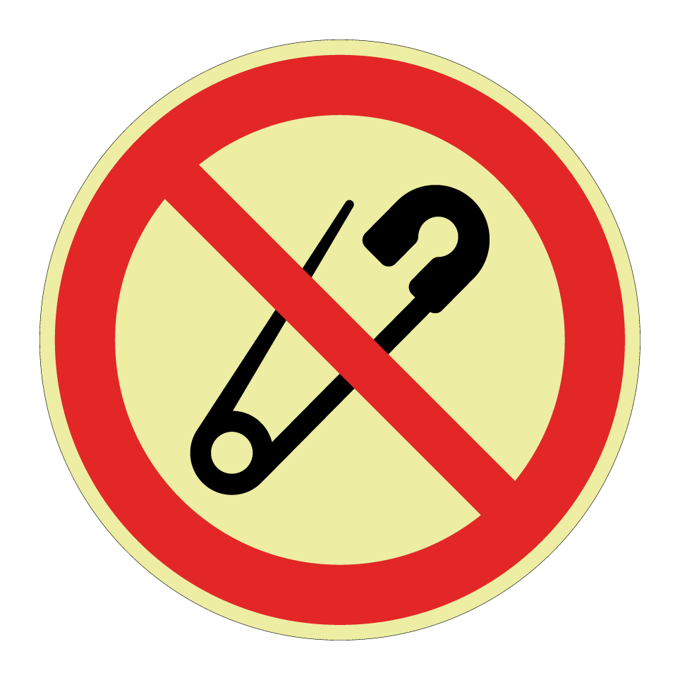 No safety pins