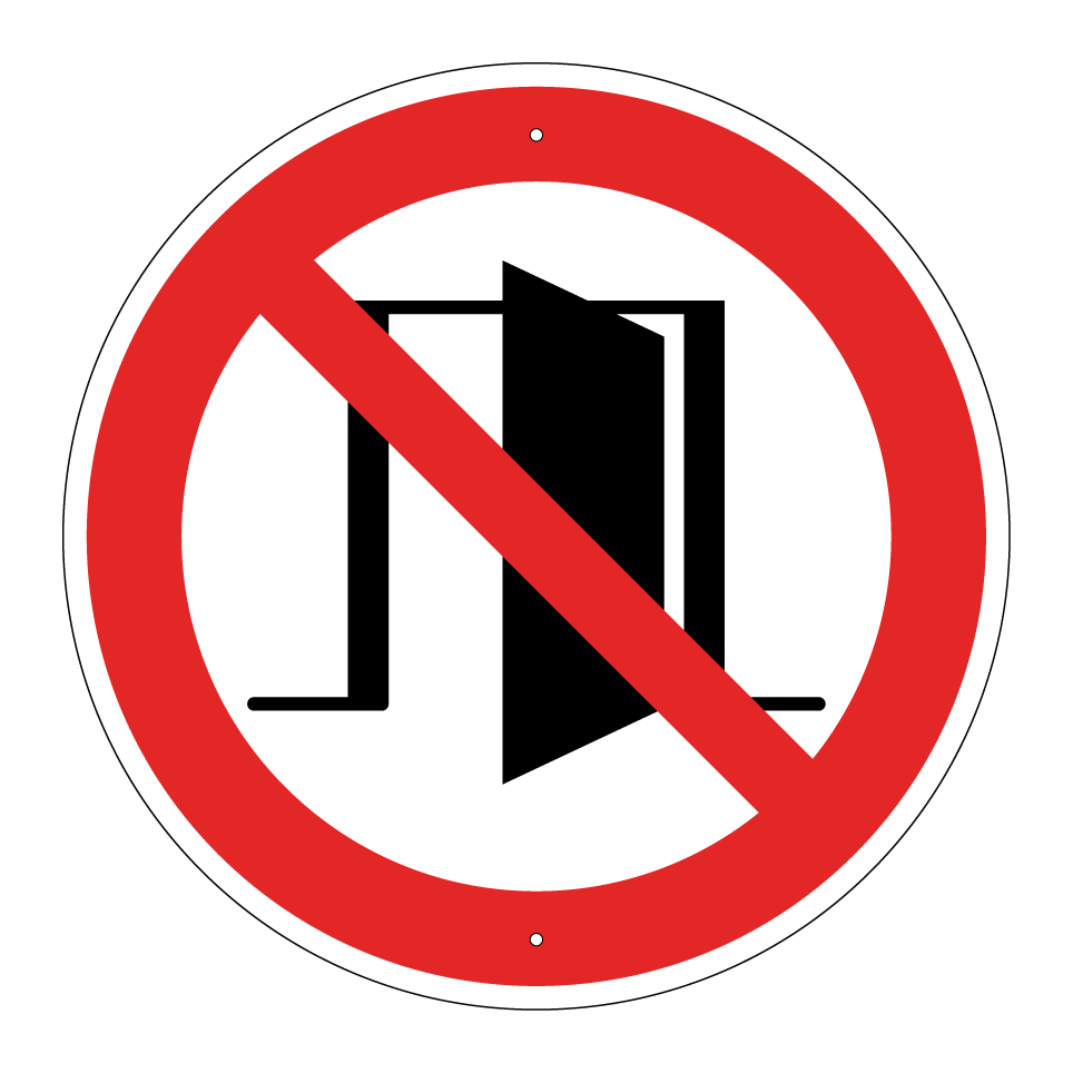 No open door