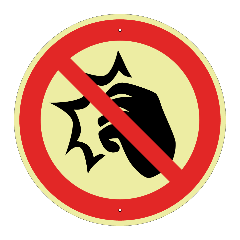 No knocking