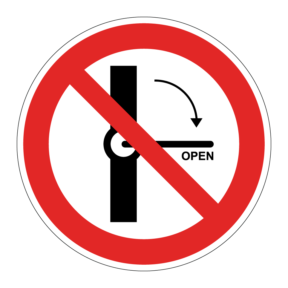 Do not open
