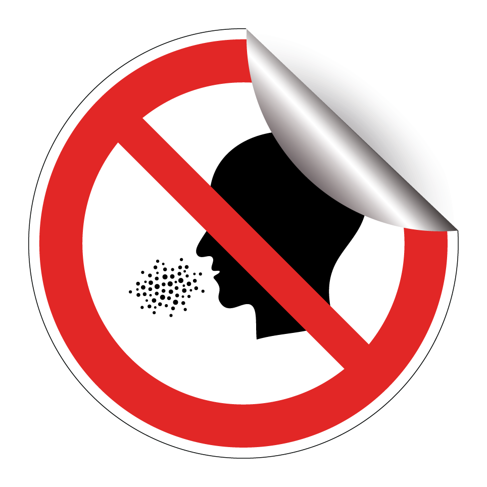 No coughing