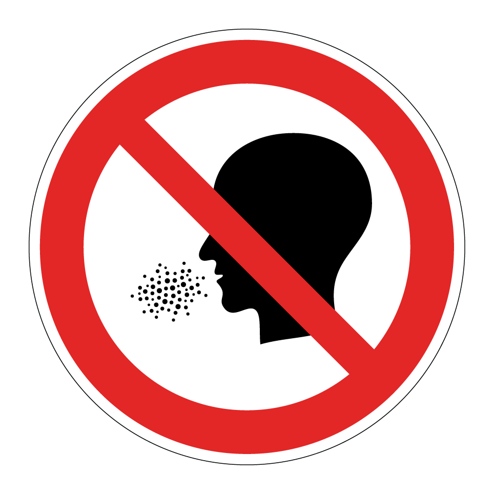 No coughing
