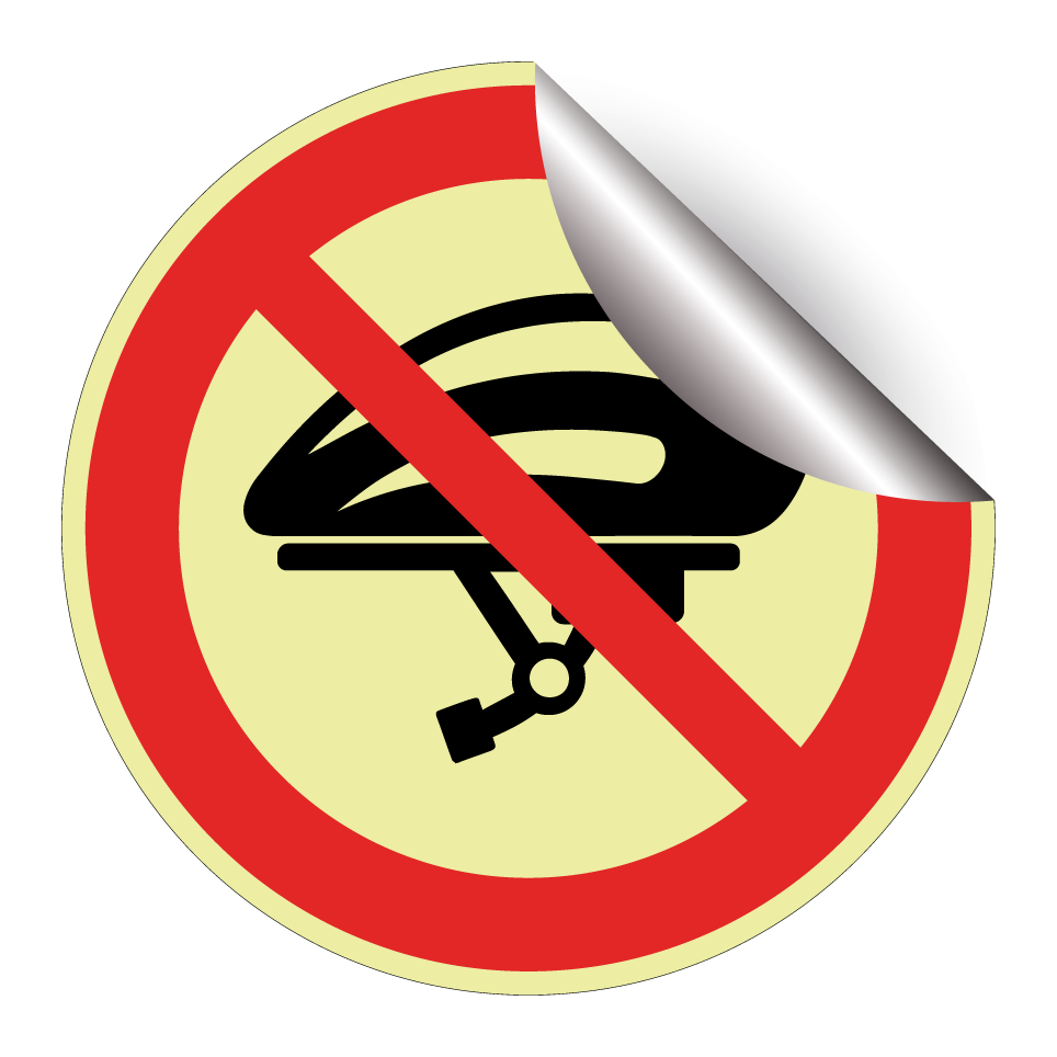No bicycle helmet