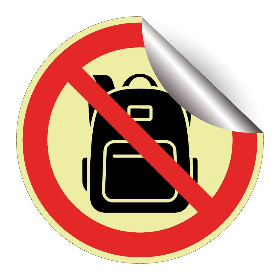 No backpack