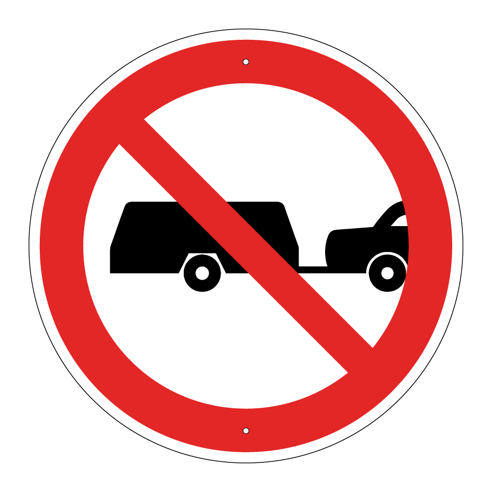 No trailers