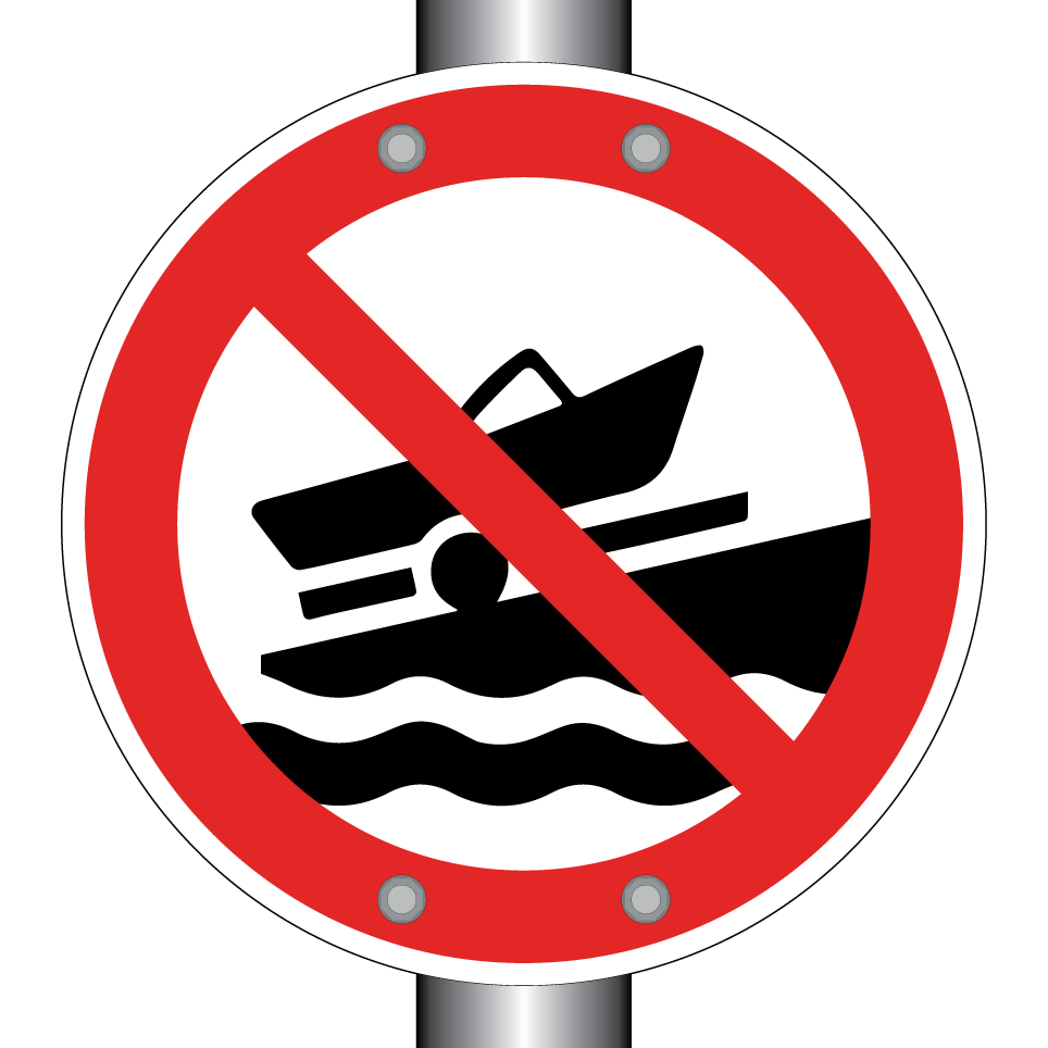 No boat launching