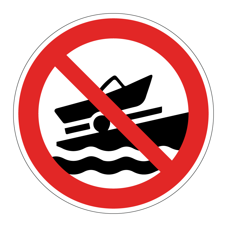 No boat launching