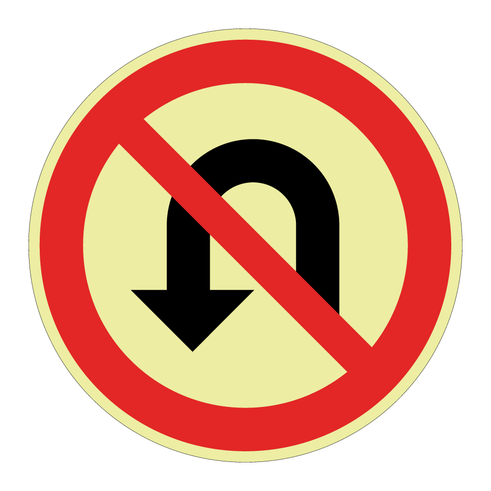 No U-turn