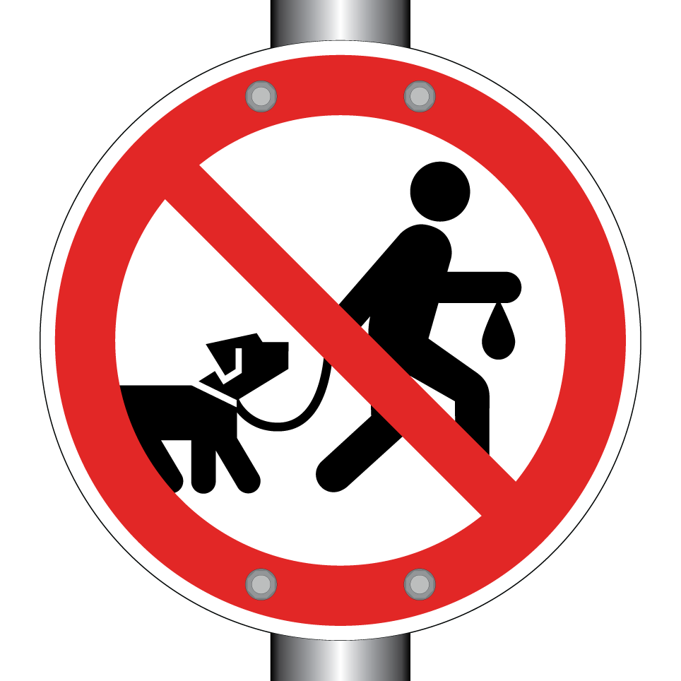 No dog walking
