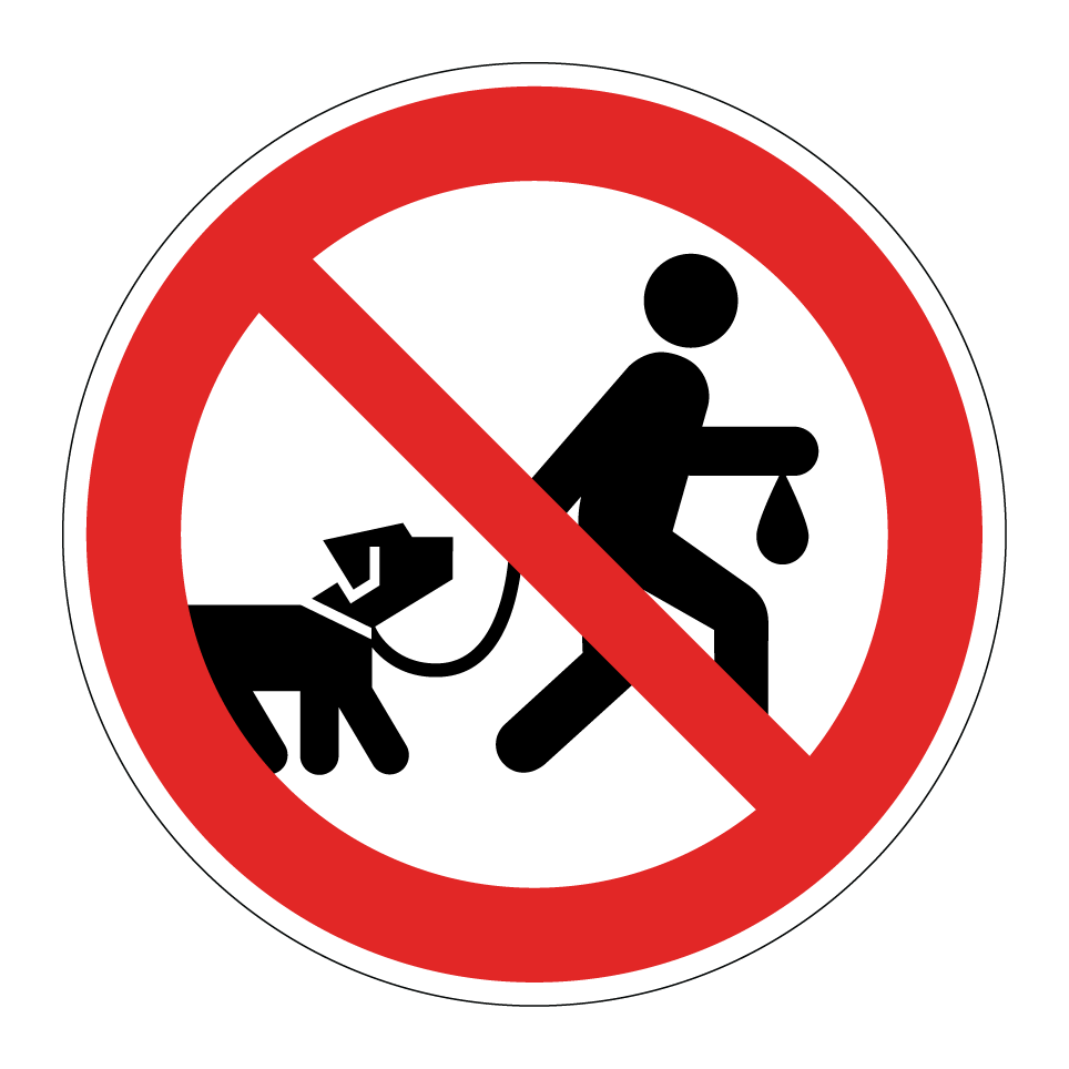 No dog walking