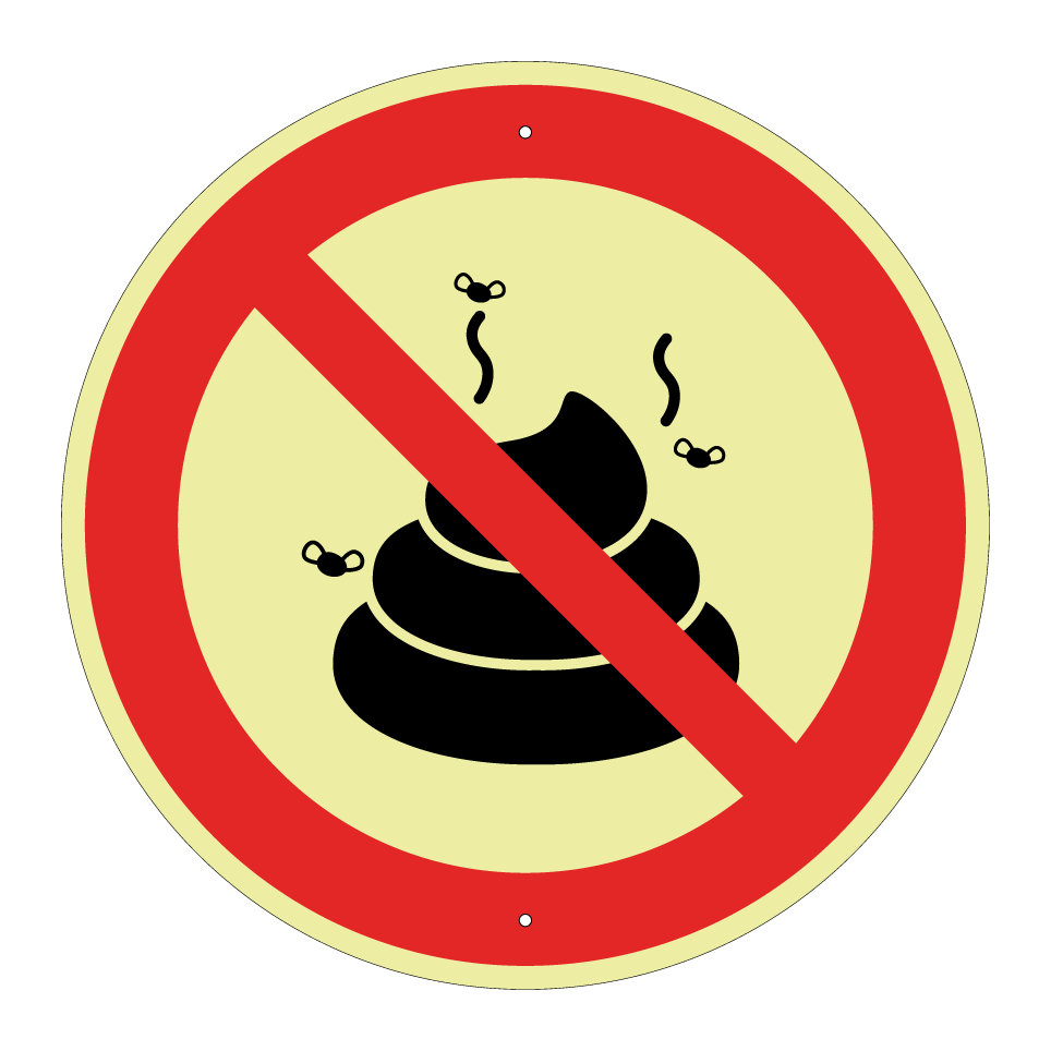 No defecation