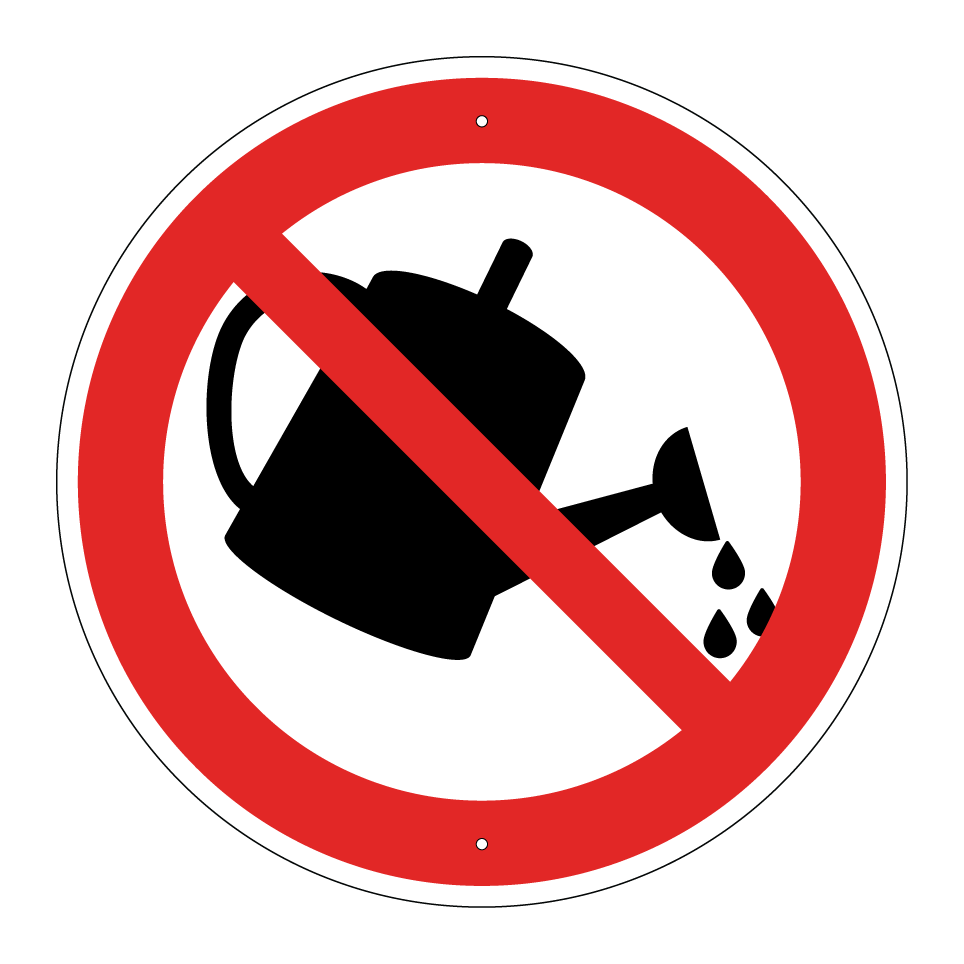 No watering